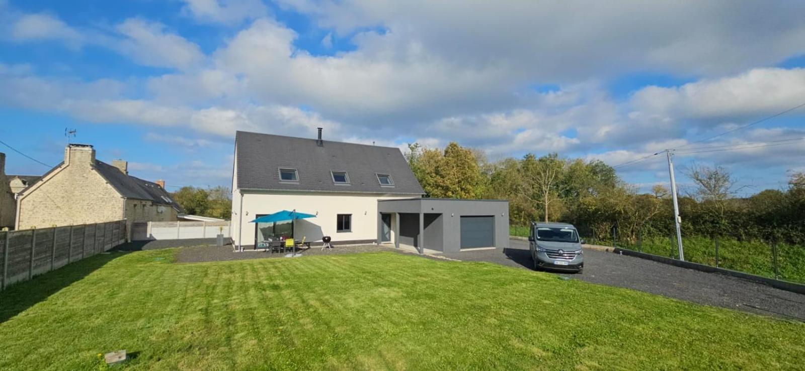 Kokana Modern Holiday Home Englesqueville-la-Percée Exterior foto