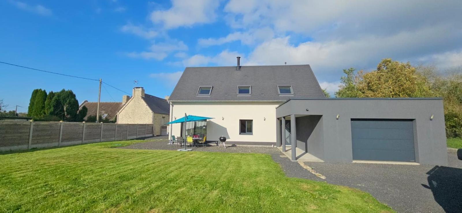 Kokana Modern Holiday Home Englesqueville-la-Percée Exterior foto